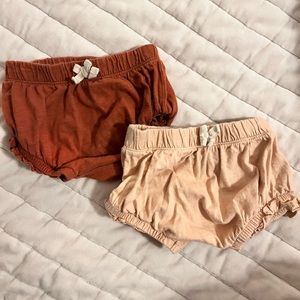 LC Lauren Conrad ruffled bloomers 2 pack 18 months